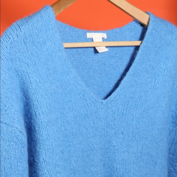 Blue Acrylic/Wool Sweater - Picture 4 of 4
